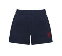 Liverpool FC Boy's Kids Fleece Jogger Shorts in Navy | Size: 6-7 Years Liverpool FC Navy 6-7 Years