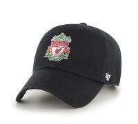 Liverpool FC Cap Adjustable Black 47 Brand Clean Up