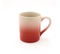 Liverpool FC Ceramic Ombree Mug, Red and Cream Ombre Design, Official Football Club Collection