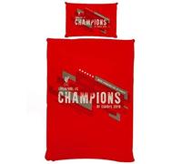 Liverpool FC Champions of Europe Duvet Set, Red, Single