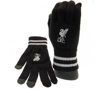 Liverpool FC Childrens/Kids Knitted Crest Touch Gloves