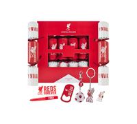 Liverpool FC Christmas Cracker Liverpool Xmas Gift in Red | Size: 6 Pack Liverpool FC Red 6 Pack