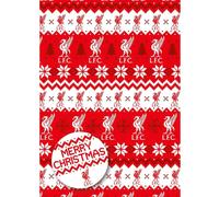 Liverpool FC Christmas Gift Wrap Sheets