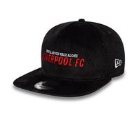 NEW ERA LIVERPOOL FC BASEBALL CAP.CORD YOU'LL NEVER WALK ALONE FOOTBALL HAT W25