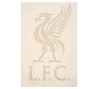 Liverpool FC Crest A4 Car Decal (One Size) (Beige)