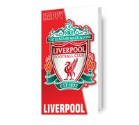 Liverpool FC Crest Birthday Card