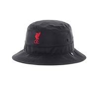 Liverpool FC Crest Bucket Hat - Official Football Gift, Men's Gift, LFC, Summer/Outdoor Wear Black