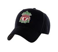Liverpool FC Crest Cap (One Size) (Black)