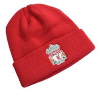 Liverpool Fc Crest Knitted Turn Up Beanie
