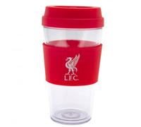 Liverpool Fc Crest Travel Mug Clear/red (One Size)