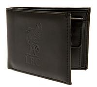 Liverpool FC Debossed Wallet (One Size) (Black)