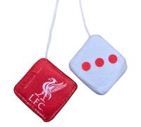 Liverpool FC Dice Car Hanger (One Size) (Red)