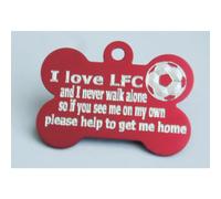 Liverpool FC dog Identity tag with free engraving