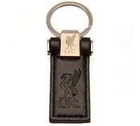 Liverpool FC - Embossed Liverbird Leather Key Fob Keyring