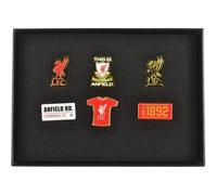 Liverpool FC Executive Badge Set (Pack of 6) Liverpool FC Multicolor