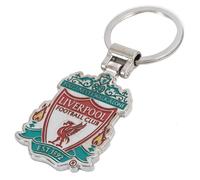 Liverpool FC Executive Crest Keyring (One Size) (Red/Green/Silver)