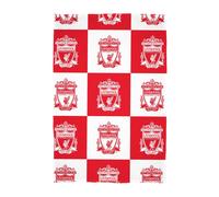 Liverpool FC Fleece Checkerboard Blanket