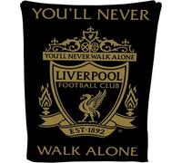 Liverpool FC Fleece Crest Blanket