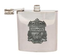 Liverpool FC Hip Flask in Silver Liverpool FC Silver