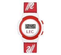 Liverpool FC Kids' Digital Display Watch - Official Football Wristwatch with Character Strap, Red & White Design, Gift for Boys & Girls