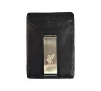 Liverpool FC Leather Money Clip Wallet (One Size) (Black)