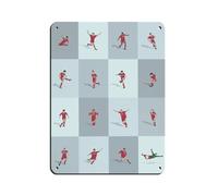 Liverpool FC Legends Retro Poster Metal Tin Sign Chic Art Retro Iron Painting Bar People Cave Cafe Family Garage Poster Wall Decoration 12x16inch(30x40cm)