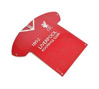 Liverpool FC Liverbird Metal Shirt Sign (One Size) (Red)