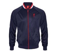 Liverpool FC Official Football Gift Mens Retro Track Top Jacket Navy 3XL