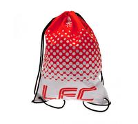 Liverpool FC Men's Fade Design Drawstring Gym Bag in Dark Red Liverpool FC Dark Red One Size