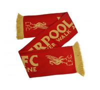 Liverpool FC Men's Knitted Jacquard Scarf in Light Red Liverpool FC Light Red One Size