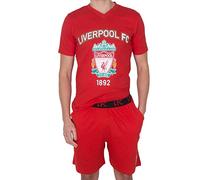 Liverpool FC Mens Pyjamas Short Loungewear OFFICIAL Football Gift