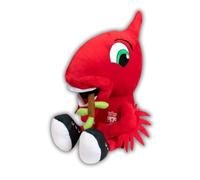 Liverpool FC Mighty Red Plush Toy, Official Mascot, 100% Recycled Polyester, 28cm Height Sitting, Suitable for All Ages