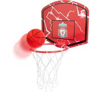 Hy-Pro Officially Licensed Liverpool F.C Mini Basketball Set - For Kids and Adults, with Mini Basketball Hoop Backboard and Net