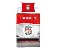Liverpool FC Never Walk Alone Duvet Set in Red | Size: Single Liverpool FC Red Single