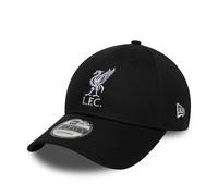 Liverpool FC New Era Core 9Forty Black Baseball Cap - 60793057