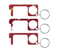 Liverpool FC No Touch Keyring (Pack of 3)