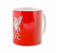 Liverpool FC Official Fade Crest Design Ceramic Mug (One Size) (Red)