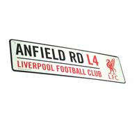 Liverpool FC Official Football 3D Embossed Metal Hanging Street Sign