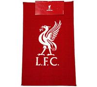 Liverpool FC Official Football Crest Rug (One Size) (Red/White)