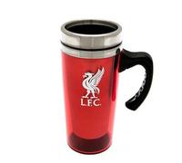 Liverpool FC Official Football Gift Aluminium Travel Mug - A Great Christmas / Birthday Gift Idea For Men And Boys by Official Liverpool FC Gifts