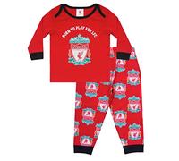 Liverpool FC Official Football Gift Boys Kids Baby Pyjamas Crest 3-6 Months