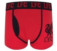 Liverpool FC Official Football Gift Mens 1 Pack Boxer Shorts Red XL