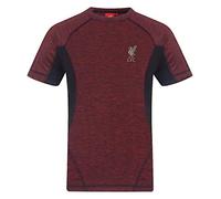 Liverpool FC Official Gift Boys Poly T-Shirt Red Marl 8-9 Years