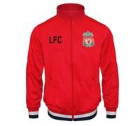 Liverpool FC Official Gift Boys Retro Track Top Jacket Red 2-3 Years