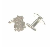 Liverpool FC Official Licensed Silver Plated Crest Cufflinks in a presenation Box