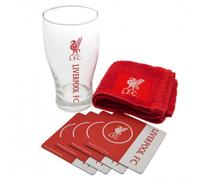 Liverpool FC Official Mini Bar Set - Red - One size