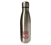 Liverpool FC Official Silver and Red Full Crest Chilli Thermal Bottle