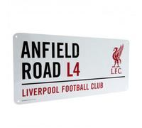Liverpool Fc Official Street Sign White (One Size)