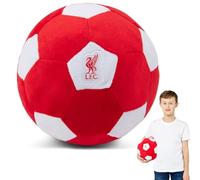 Liverpool FC Officially Licensed Plush Football - 22 cm Soft Toy Pillow - Fluffy Stuffed Football Ideal for Kids and Adults - Perfect Sports Gift for Kopites