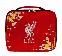 Liverpool FC Particle Lunch Bag - Officially Licensed, Polyester, 24 x 20 x 8 cm, Main Compartment, Grab Handle